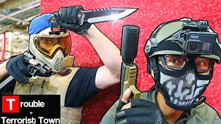 AIRSOFT TTT - Bringing a KNIFE to a GUN Fight!