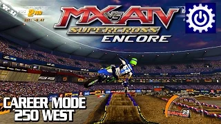 MX vs. ATV Supercross Encore - Career Mode Part 1 - 250 West