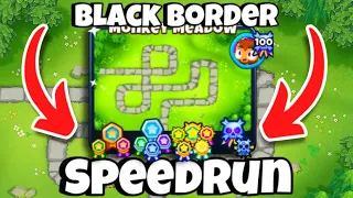 Attempting To Speedrun A Black Border In BTD 6!