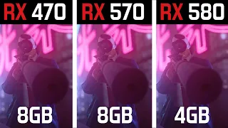 RX 470 vs RX 570 vs RX 580 - Test in 7 Games