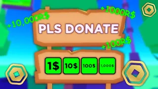 7 Tips On How To Get 10 TIMES DONATIONS In Pls Donate💸