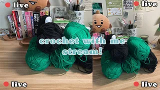 🌛crochet with me stream! 🦋