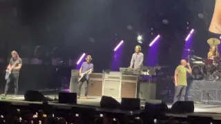 Chappelle singing Creep with Foo Fighters