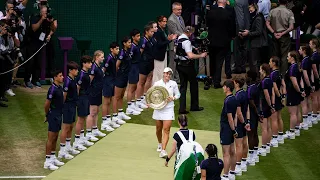 Ash Barty wins ladies Wimbledon title