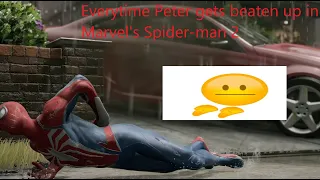 Marvel's Spider-Man 2 but only when Peter gets injured (Compilation)