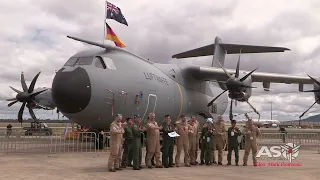 2023 Australian International Airshow Luftwaffe A400M Crew Interview