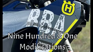 Nine Hundred and One Modifications - HUSQVARNA NORDEN 901 EXPEDITION