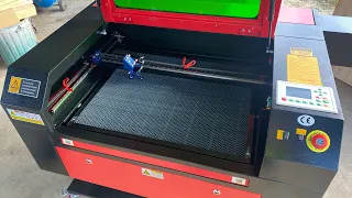 80w C02 laser cutter!!