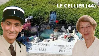 Louis de Funès: Le Cellier Cemetery in Loire-Atlantique