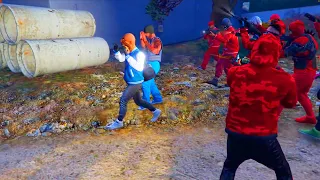 THE LOST FOOTAGE OF CRIPS AND BLOODS PART 2 GTA 5