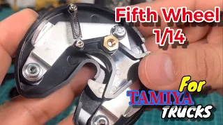 Fifth Wheel for Tamiya Trucks Assembly | Step 1, Building a Semi Truck Trailer Dolly 1/14