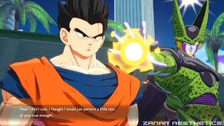 Dragon Ball FighterZ - Cell Meets Adult Gohan &  Roasts Him