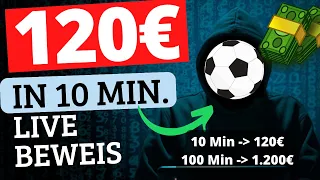 120€ in 10 MINUTEN online Geld verdienen 💰– LIVE EXPERIMENT (Matched Betting Quotenbulle Erfahrung)