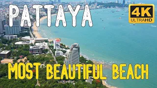 MOST beautiful beach of Pattaya! Wongamat beach drone tour