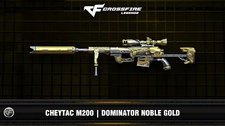 CFM : Cheytac M200 | Dominator Noble Gold (VIP)