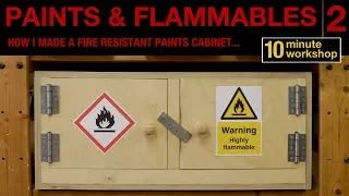 Paint & Flammables Cabinet, Part 2 #076