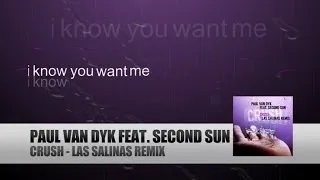 Paul van Dyk ft. Second Sun - Crush (Las Salinas Remix) [Lyrics Video]