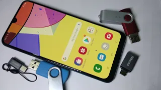 How to Connect Samsung Galaxy Mobile to USB Storage and Transfer Files | Pendrive | Flash Drive