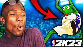 KERMIT THE FROG 1 MILLION OVERALL BANNED DUNKS In NBA 2K23!! DUNKS ON EVERYONE In NBA 2K23!