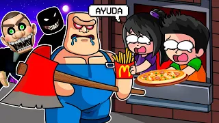 SOBREVIVO A LOS TRABAJOS MAS PELIGROSOS DE ROBLOX 🍔🍕 | ROBLOX MOMENTOS DIVERTIDOS | JONDRES GC