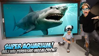 PERMINTAAN KALIAN! BELI HIU LAUT MASUKIN KE AQUARIUM SUPER BESAR! DIA NGAMOK KACA HAMPIR PECAH!!!