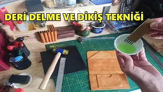 Elde Deri Dikişi Nasıl Yapılır?