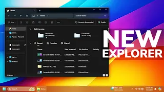 New File Explorer Homepage in the Beta Channel (Build 22635.3640)