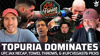 Ilia Topuria Dominates, Longo on Towel Throws, & UFC Vegas 76 Picks | Anik & Florian Podcast EP. 418