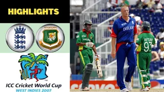 Tigers set easy game for the English men | England vs Bangladesh 2007 World Cup Highlights |