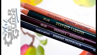 Derwent Lightfast, Artists, Coloursoft & Procolour Comparison