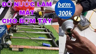 HƯỚNG DẪN ĐỔ NƯỚC LÀM MÁT CHO BƠM CAO ÁP PCP,  BƠM CAO ÁP PCP, BƠM TAY CAO ÁP,  ĐỔ NƯỚC BƠM PCP