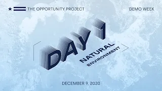 The Opportunity Project Demo Week 2020 (Day 1)