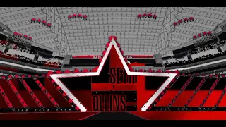 SETH FREAKIN ROLLINS ENTRACE WWE WRESTLEMANIA 38 CUSTOM STAGE ANIMATION