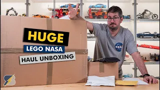 Huge LEGO NASA haul unboxing!