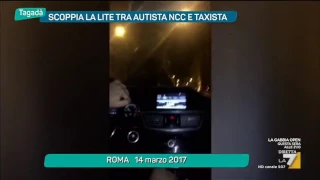 Scoppia la lite tra autista NCC e taxista