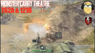 MASSIVE 121B CARRY (AND ME ) WORLD OF TANKS BLITZ