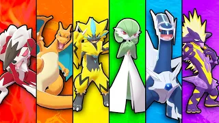 Who Can Win With a Team of Rainbow Pokémon?