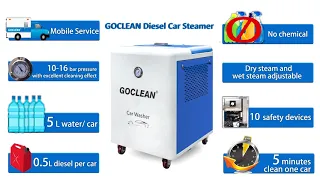 The difference between GoClean steamer4.0 and 6.0