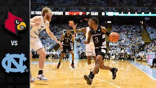 Louisville vs. North Carolina Men's Basketball Highlights (2021-22)