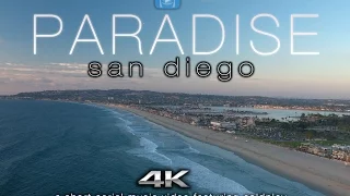 Coldplay's "PARADISE" +  San Diego Aerial 4K Footage | DJI Inspire1 X5R Raw - Mission Bay Sunset