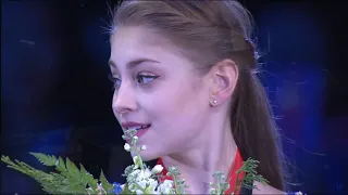 Alena Kostornaya - Victory Ceremony - Junior Grand Prix Final 2019