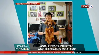 Aso, 2 beses iniligtas ang kaniyang mga amo | SONA