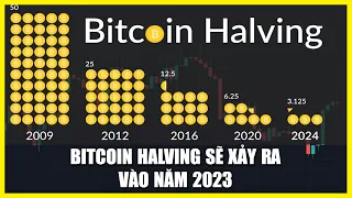 Bitcoin Halving sẽ diễn ra vào năm 2023, triển vọng tăng giá CỰC LỚN