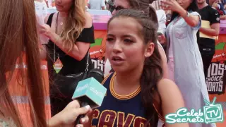 Isabela Moner Talks Boyfriend Jace Norman | 2016 Kids' Choice Sports Awards