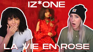 COUPLE REACTS TO IZ*ONE (아이즈원) -  La Vie en Rose (라비앙로즈) MV