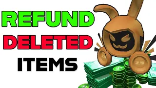 How to Refund Deleted Items on Roblox