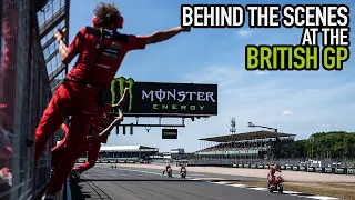 Monster Energy British Grand Prix | BTS with Sam Reynolds & Tommy Searle at MotoGP