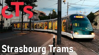 Strasbourg Trams Compilation