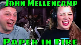 #reaction TO John Mellencamp - Paper in Fire (Live at Farm Aid 1990) THE WOLF HUNTERZ REACTIONS