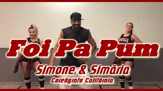 FOI PA PUM - Simone & Simária | Coreografia Sensação Lambaeróbica